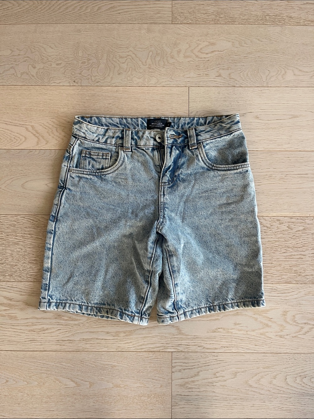 Factorie Light Blue Denim Jean Shorts